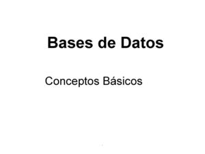 Base de Datos