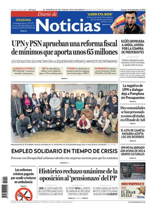 Diario de Noticias 20121214
