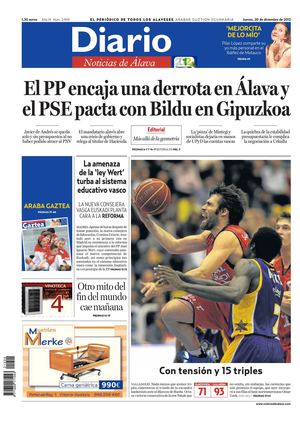 Diario de Noticias de Álava 20121220