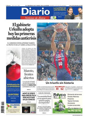 Diario de Noticias de Álava 20121224