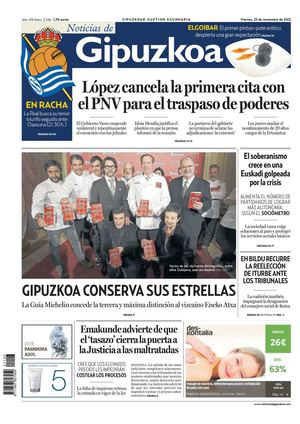 Noticias de Gipuzkoa 20121123