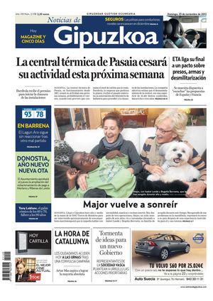 Noticias de Gipuzkoa 20121125