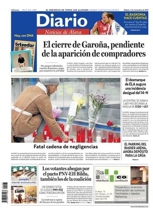 Diario de Noticias de Álava 20121103