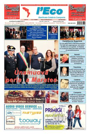 l’Eco anno XII n.19 – 15/10/2013