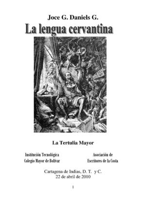 LA LENGUA CERVANTINA