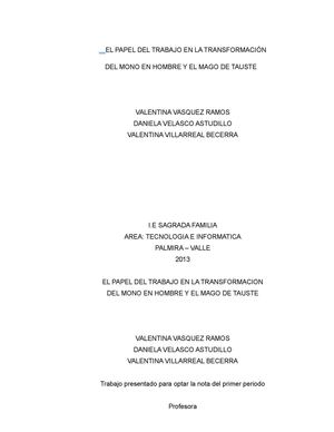 Trabajo del Mago de Tauste 