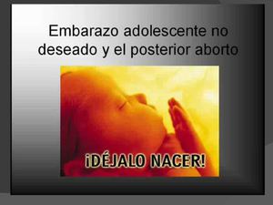 Aborto en los adolescentes