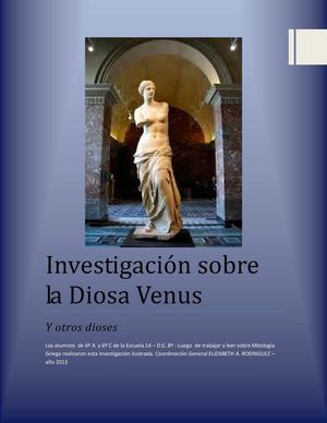 La diosa VENUS
