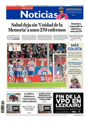 Diario de Noticias 20121029