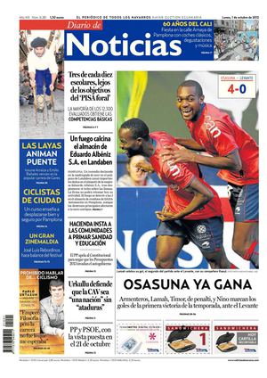 Diario de Noticias 20121001