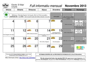 Full informatiu novembre 2013