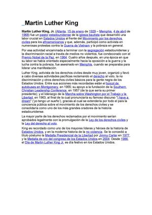 Martin Luther King