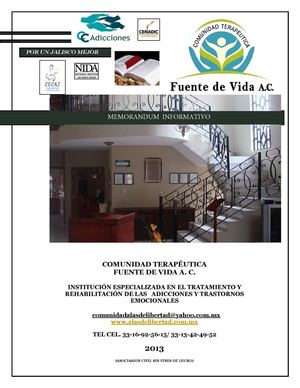 Comunidad Terapeutica Fuente De Vida AC