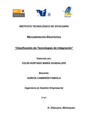 Tecnologías de Integración 