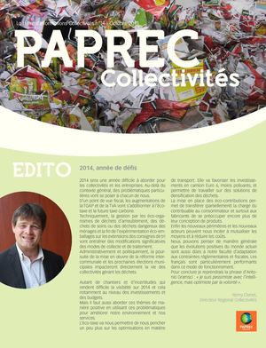 PAPREC COLLECTIVITES N°14 - OCTOBRE 2013
