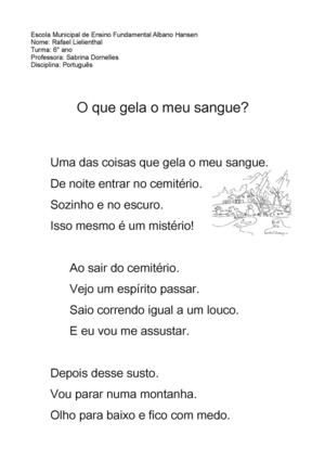 Histórias de gelar o sangue