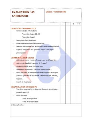 Grille d'évaluation BTS MUC 