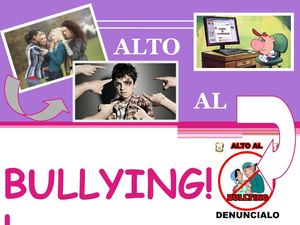 Dile NO al BULLYING !!! u.u