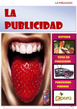 LA PUBLICIDAD