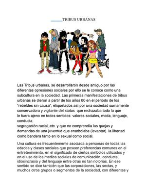 Tribus urbanas