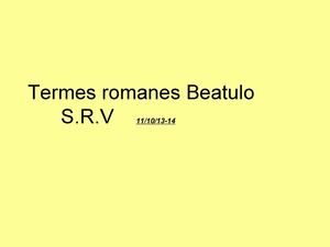 Termes romanes Beatulo2