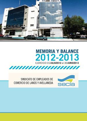 Memoria y Balance 