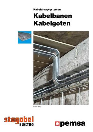 Pemsa kabeldraagsystemen - kabelbanen en -goten