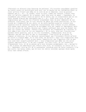 Manon Lescaut, Abbé Prévost, deuxième partie, lecture analytique de "J'écoutais ce discours..." (l.851) à "...obtenu d'elle." (l.883)