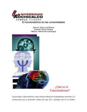 Personajes del funcionalismo