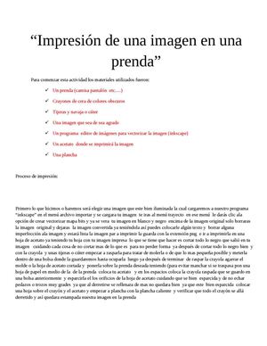 como estampar en una prenda?