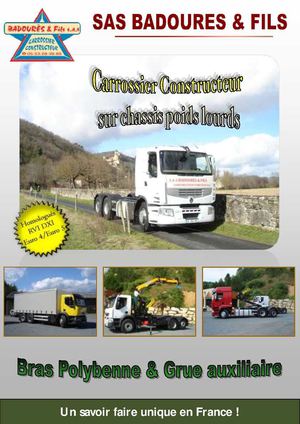 carrossier constructeur sur chassis poids lourds