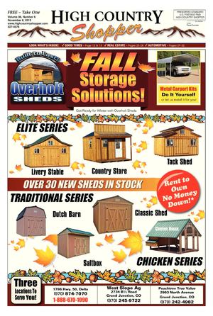 High Country Shopper 11.6.13