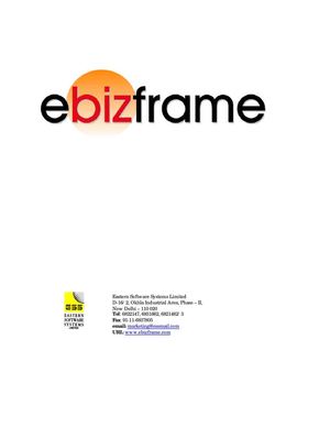 Ebizframe Whitepaper