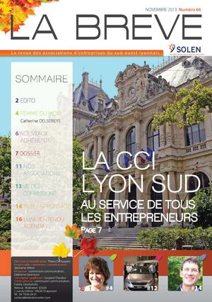 La Brève de SOLEN N°66 - Novembre 2013
