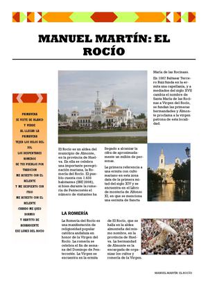 MANUEL MARTÍN: EL ROCIO