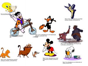 la historia de los dibujos animados 