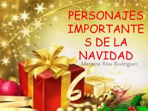 Personajes Importantes de la Navidad