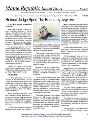 632 - Retired Judge Spills The Beans