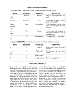 Comunicación y enlace en las técnicas campamentiles de Aire Libre