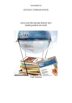 LIRA21- CELE MAI FRUMOASE POEZII 2013