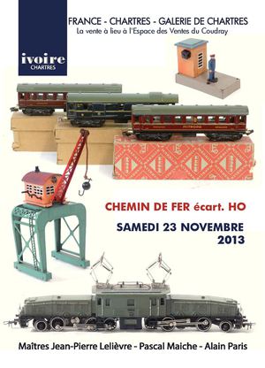 CHEMIN DE FER ECART HO ET N 23-11-2013 