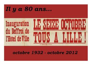 Inauguration du Beffroi