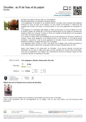 Docelles : au fil de l'eau et du papier