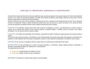 respiracion