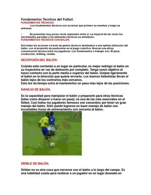 fútbol