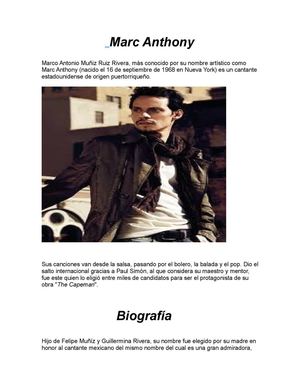 Marc Anthony
