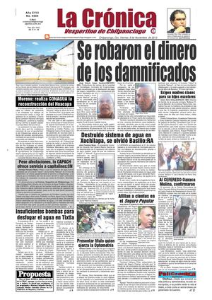 La Crónica 8 de noviembre 2013