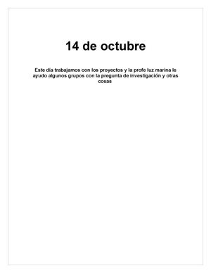 14 de octubre