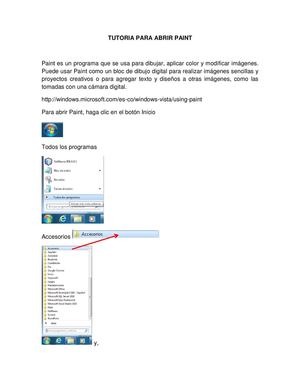 Tutorial para abrir paint