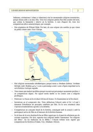 3.2. Les religions monoteistes
